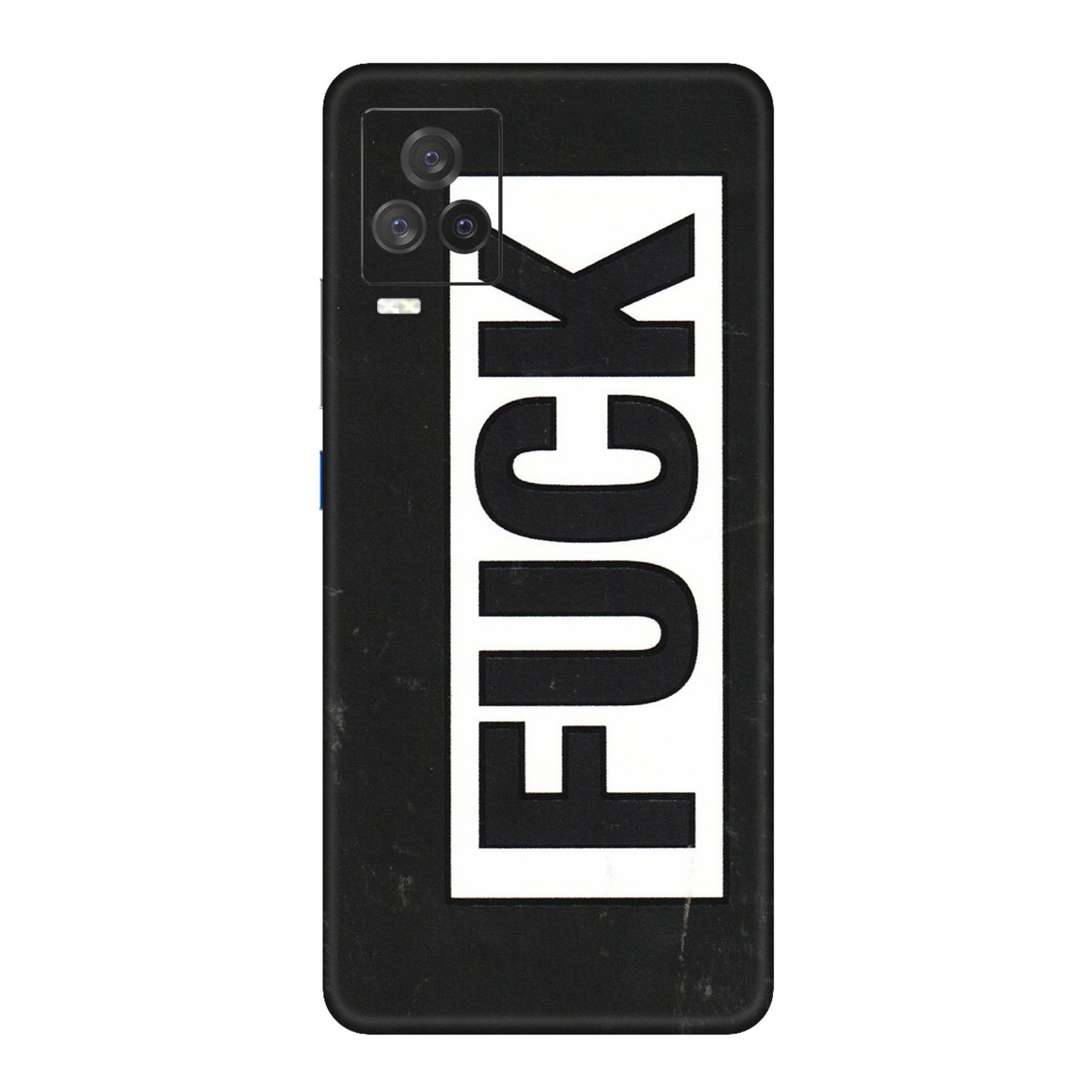 IQOO Phone Skins (All Models) - The F Word - 3D Embossed Finish (L-255) IQOO 7 Legend