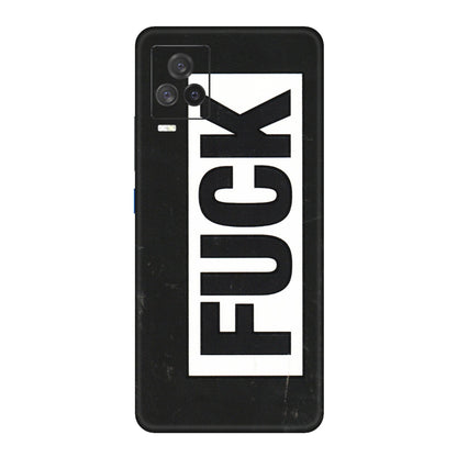 IQOO Phone Skins (All Models) - The F Word - 3D Embossed Finish (L-255) IQOO 7 Legend