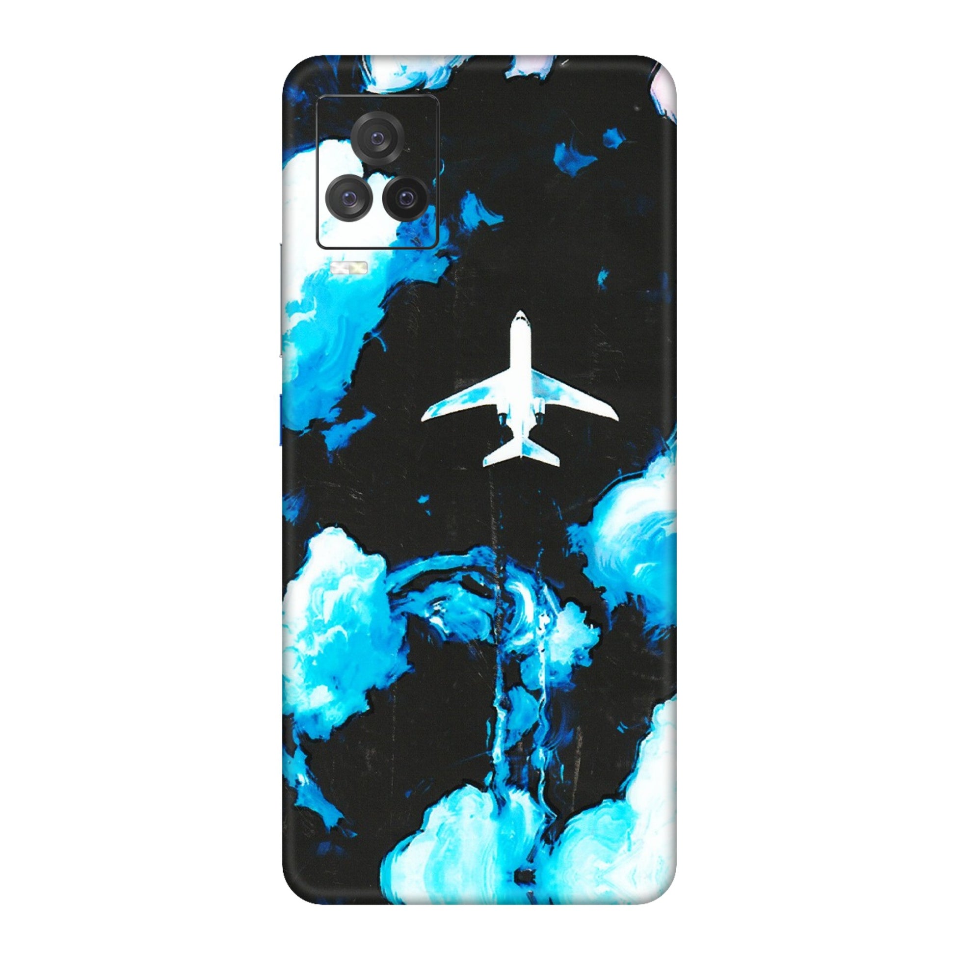 IQOO Phone Skins (All Models) - Travel In Airline - 3D Embossed Finish (L-264) IQOO 7 Legend