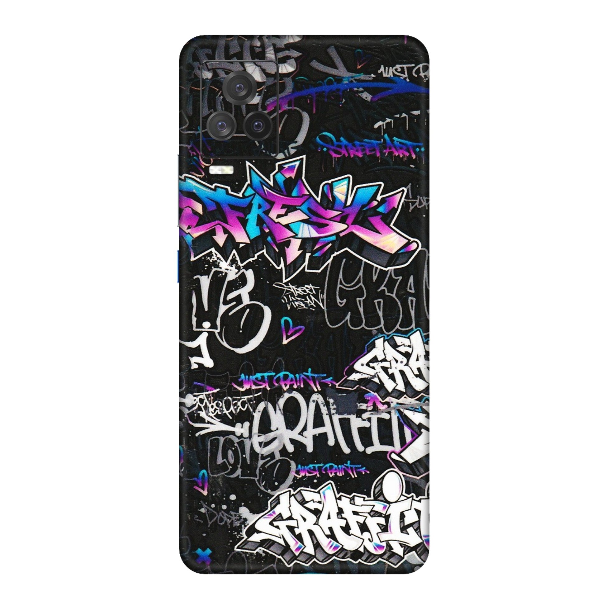 IQOO Phone Skins (All Models) - Graffiti Killer - 3D Embossed Finish (L-274) IQOO 7 Legend