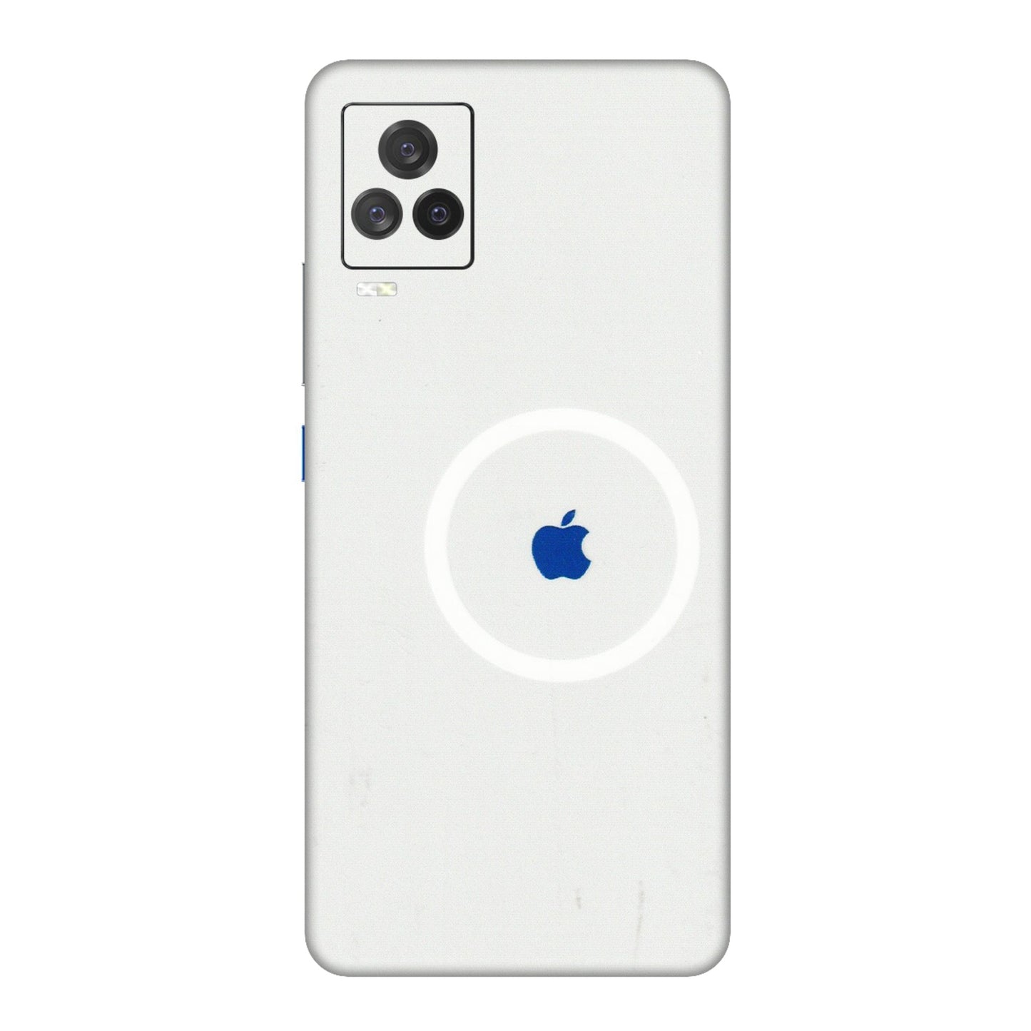 IQOO Phone Skins (All Models) - iPhone Magsafe Logo - 3D Embossed Finish (L-320) IQOO 7 Legend