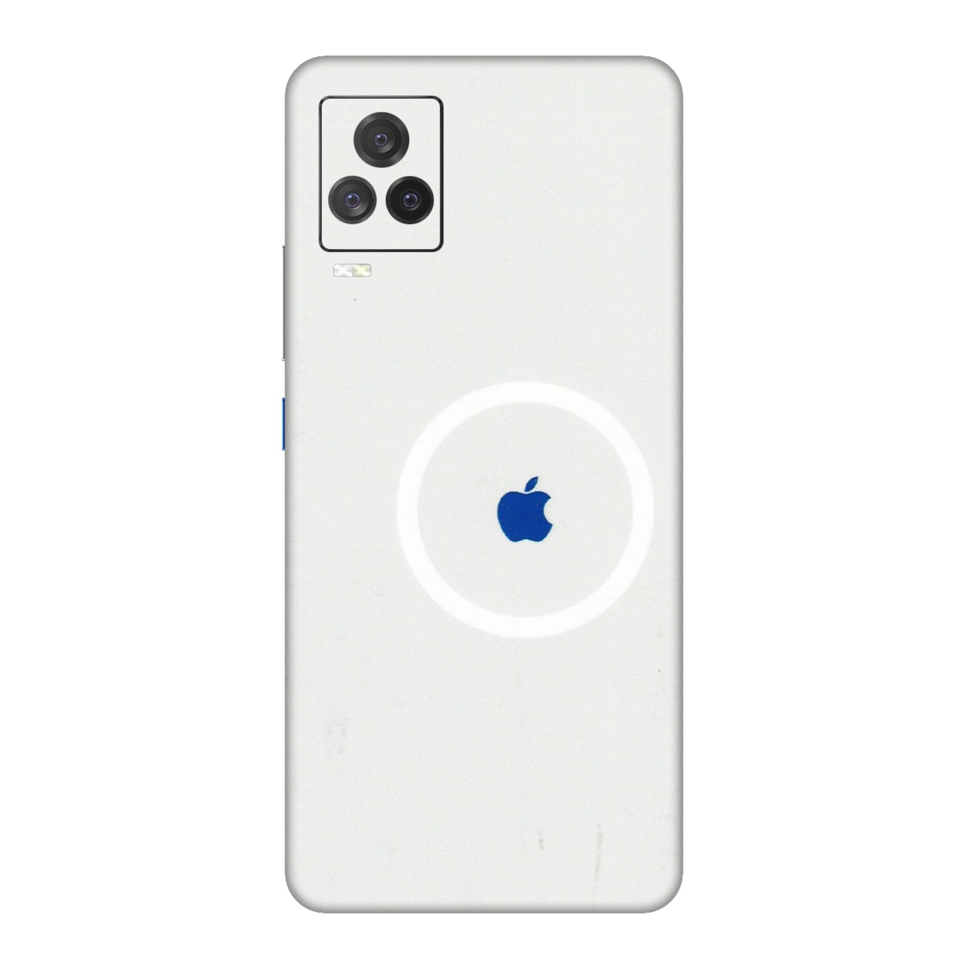 IQOO Phone Skins (All Models) - iPhone Magsafe Logo - 3D Embossed Finish (L-320) IQOO 7 Legend