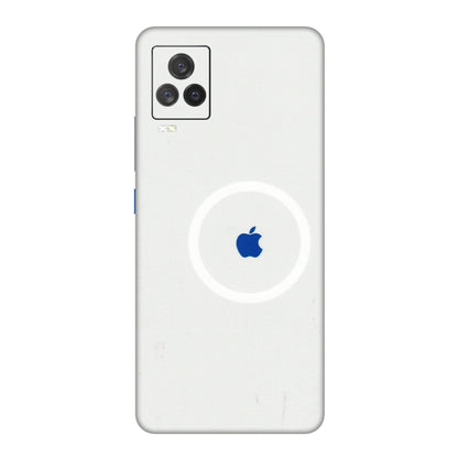 IQOO Phone Skins (All Models) - iPhone Magsafe Logo - 3D Embossed Finish (L-320) IQOO 7 Legend