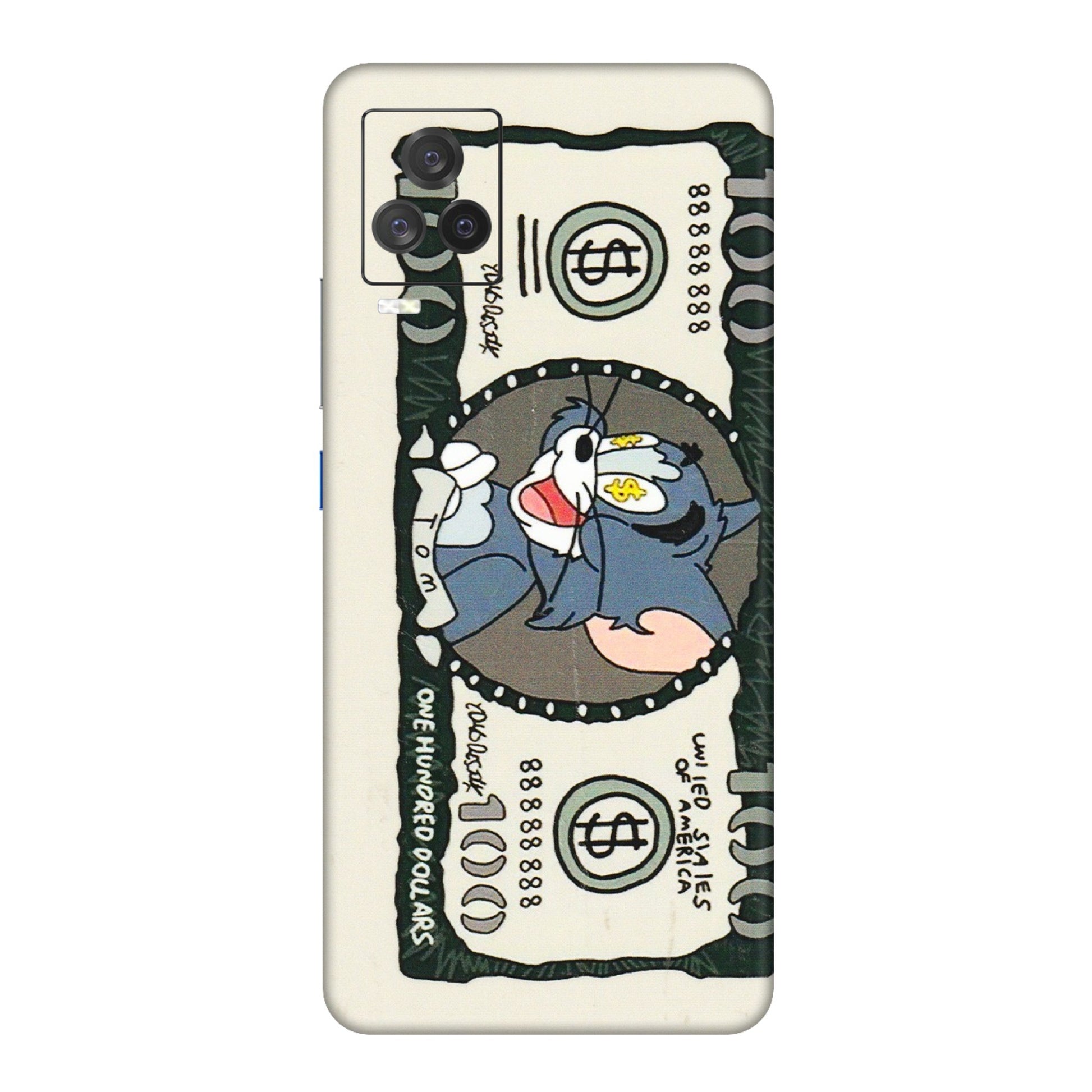 IQOO Phone Skins (All Models) - Tom Hundred Dollar - 3D Embossed Finish (L-324) IQOO 7 Legend