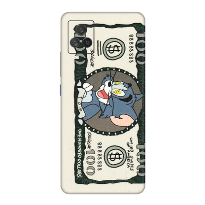 IQOO Phone Skins (All Models) - Tom Hundred Dollar - 3D Embossed Finish (L-324) IQOO 7 Legend