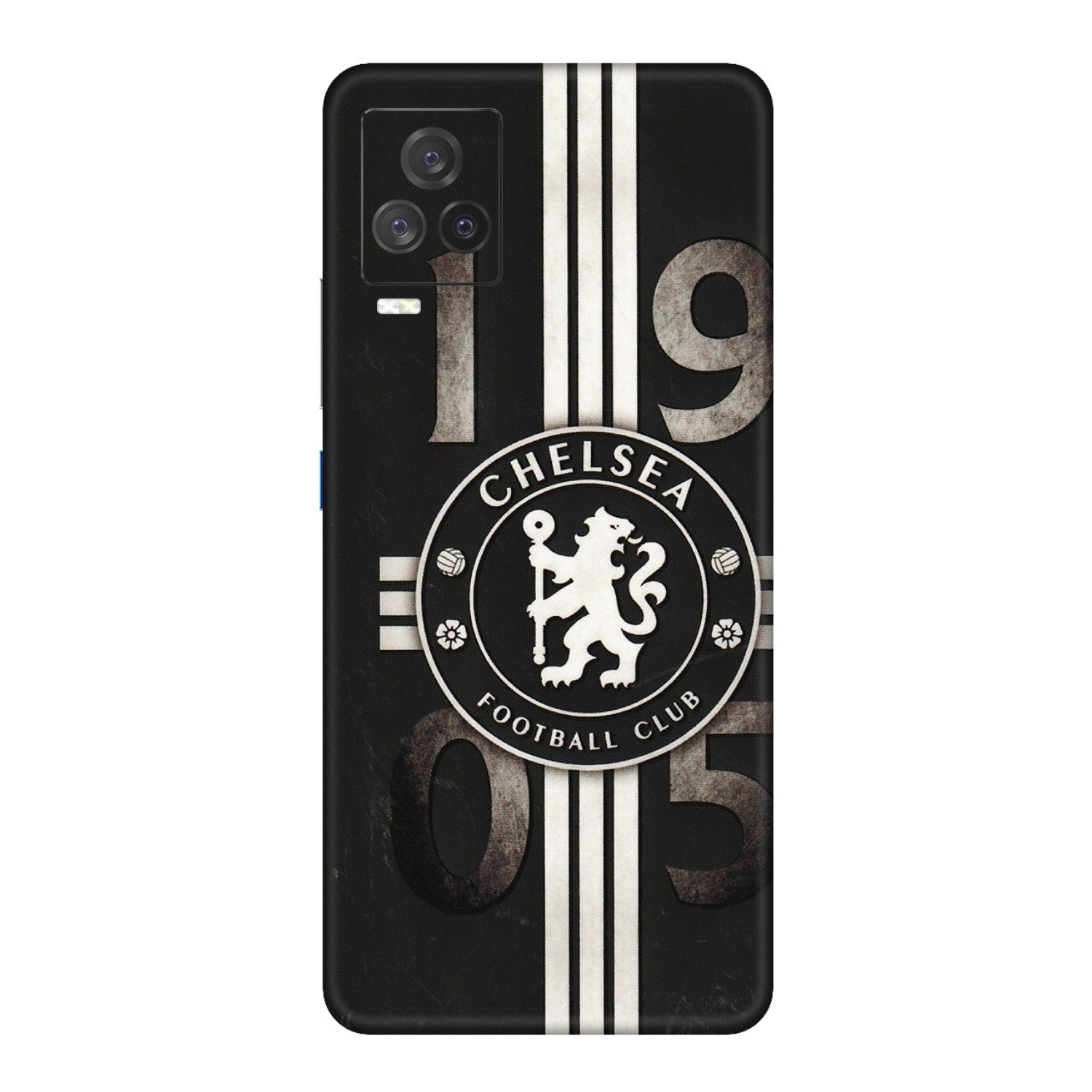 IQOO Phone Skins (All Models) - Chelsea Fan Club - 3D Embossed Finish (L-36) IQOO 7 Legend