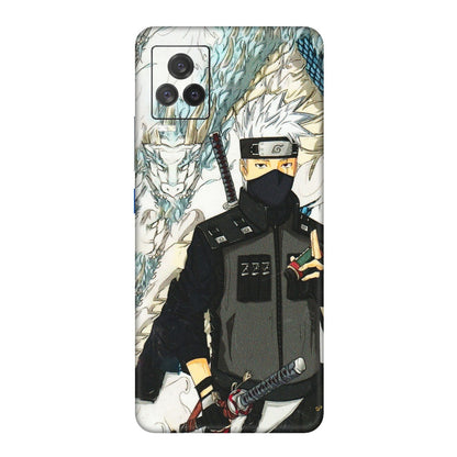 IQOO Phone Skins (All Models) - Kakashi Hatake Naruto Anime - 3D Embossed Finish (L-46) IQOO 7 Legend