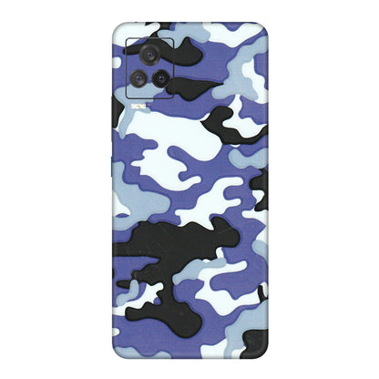 IQOO Phone Skins (All Models) - Powerfull Military Camoflauge - 3D Embossed Finish (L-49) IQOO 7 Legend