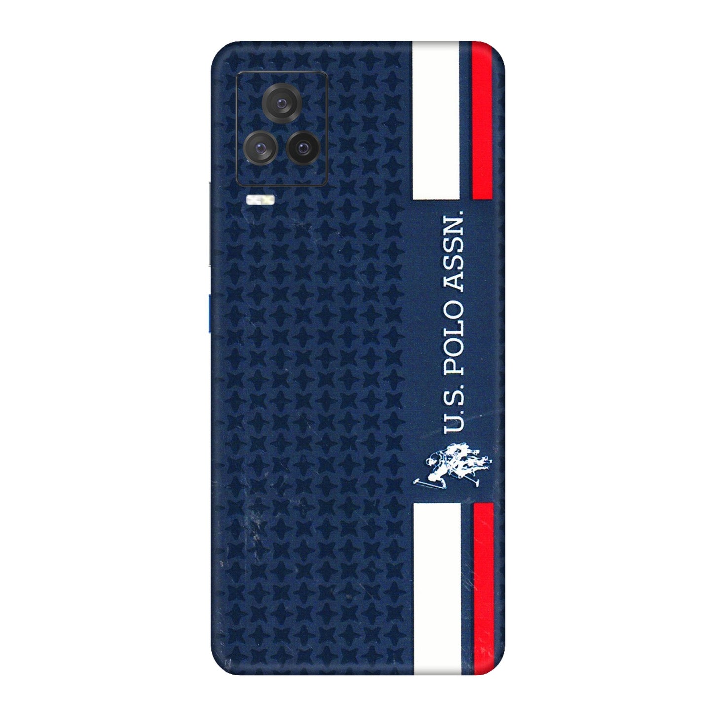 IQOO Phone Skins (All Models) - US POLO Designer Brand - 3D Embossed Finish (L-65) IQOO 7 Legend
