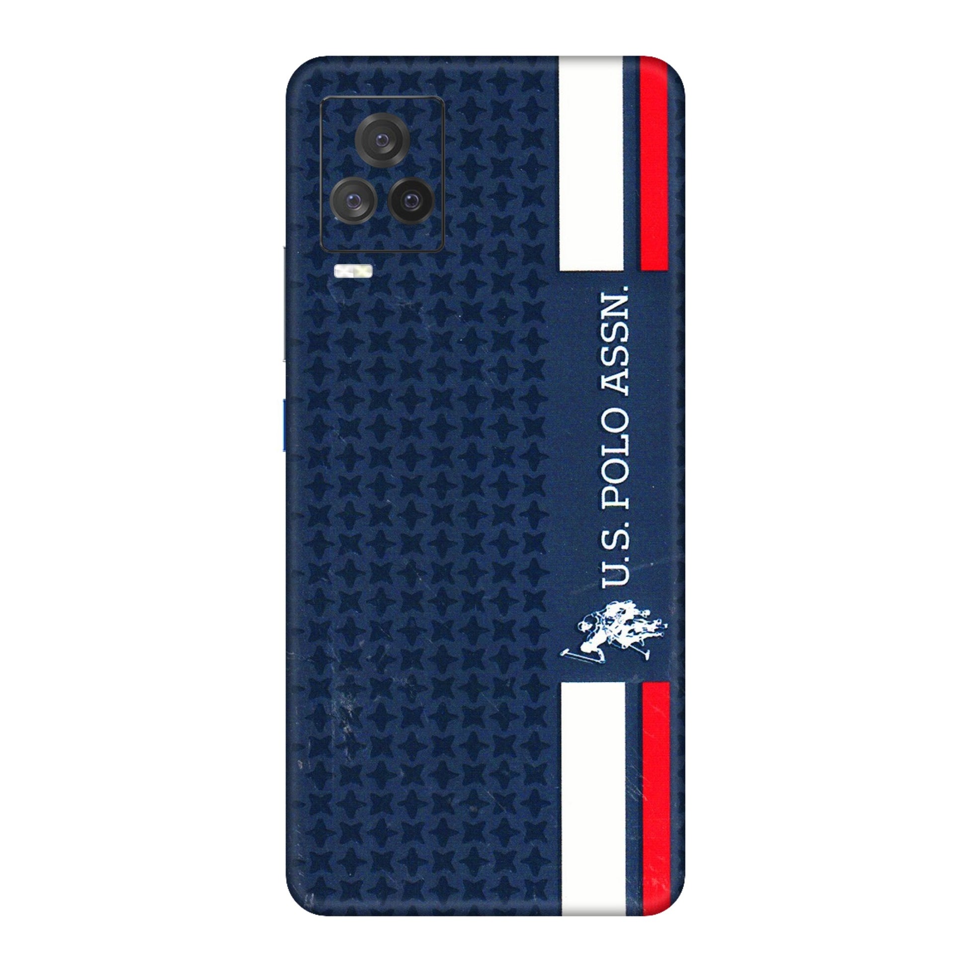 IQOO Phone Skins (All Models) - US POLO Designer Brand - 3D Embossed Finish (L-65) IQOO 7 Legend