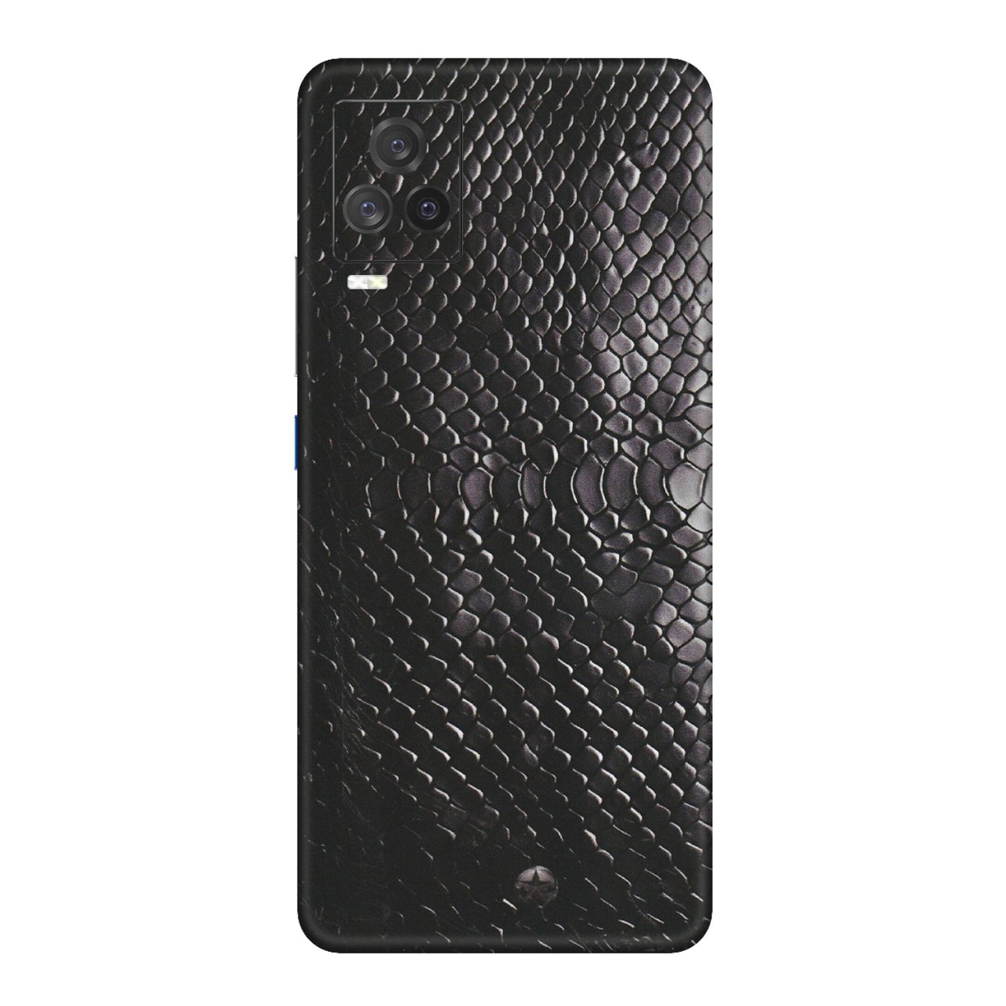 IQOO Phone Skins (All Models) - Black Snack Leather - Matte Finish (M-147) IQOO 7 Legend