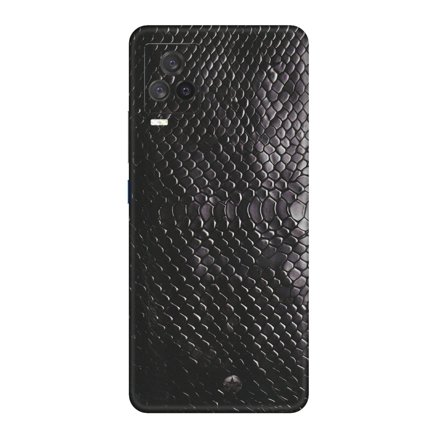 IQOO Phone Skins (All Models) - Black Snack Leather - Matte Finish (M-147) IQOO 7 Legend