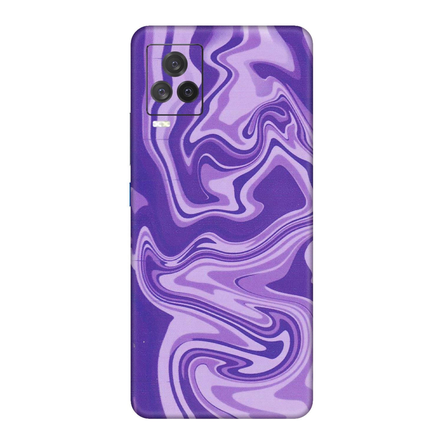 IQOO Phone Skins (All Models) - Hazy Purple Nights - Matte Finish (M-14) IQOO 7 Legend