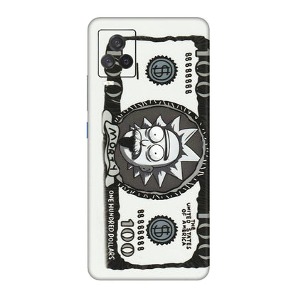 IQOO Phone Skins (All Models) - Rick And Morty Hundred Dollar Anime - Matte Finish (M-161) IQOO 7 Legend