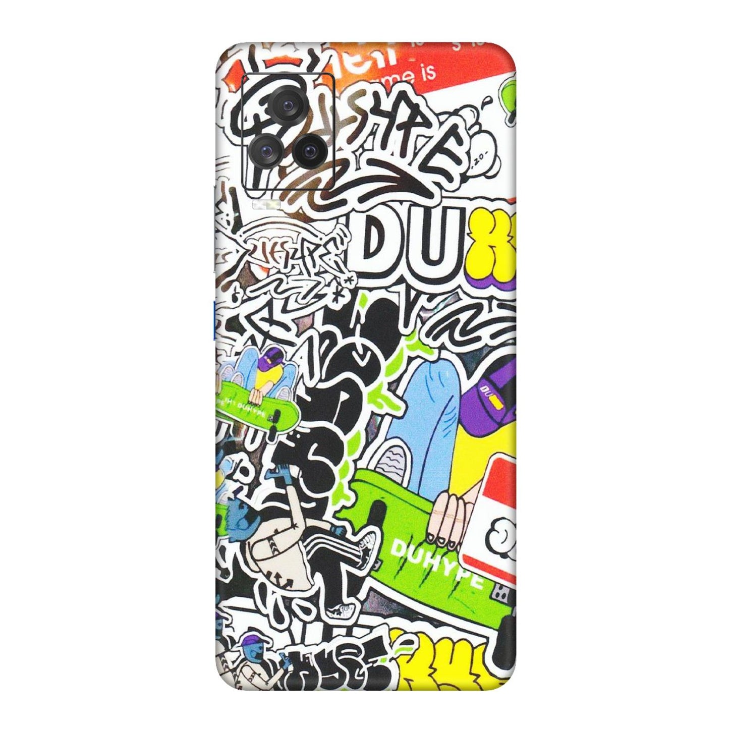 IQOO Phone Skins (All Models) - Dope Graffiti - Matte Finish (M-61) IQOO 7 Legend