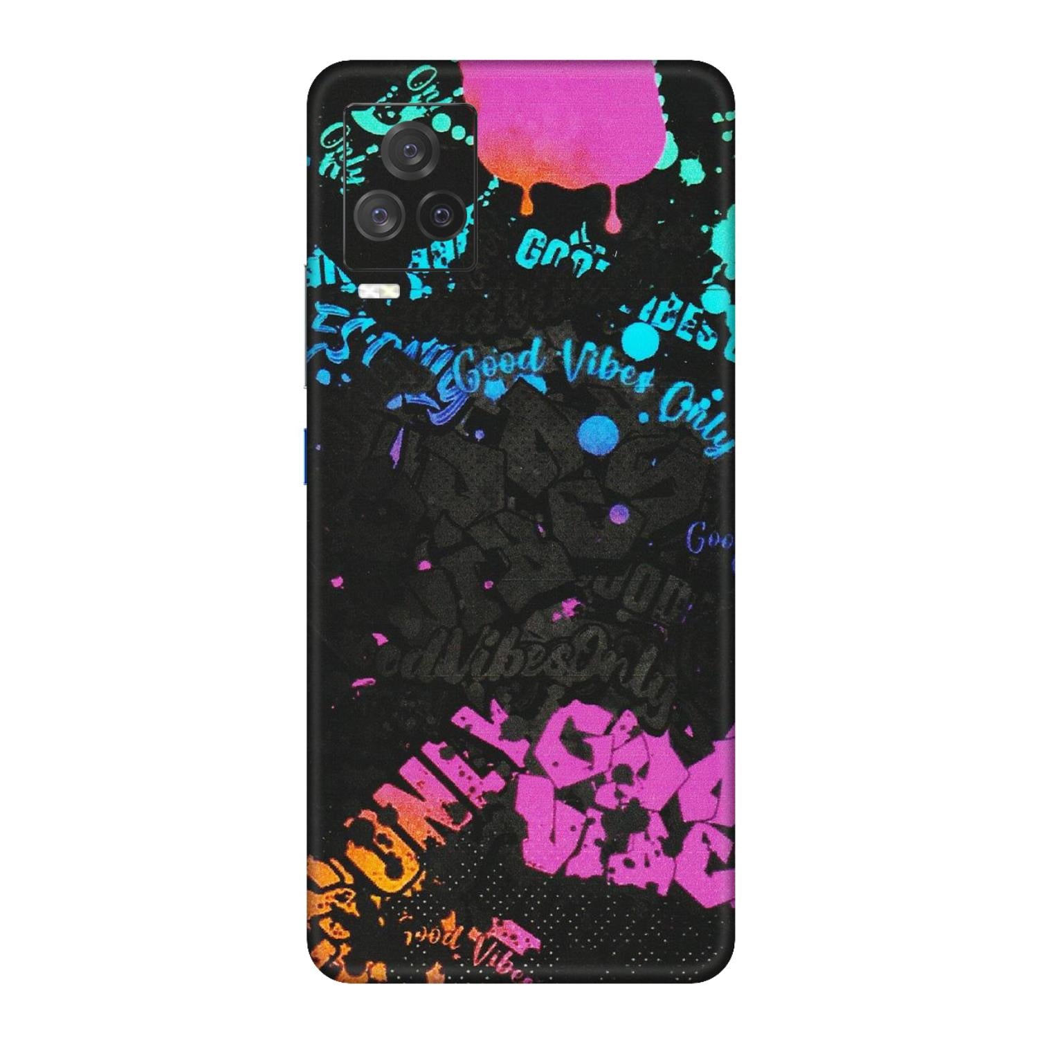 IQOO Phone Skins (All Models) - Majestic Black Vibes - Matte Finish (M-62) IQOO 7 Legend