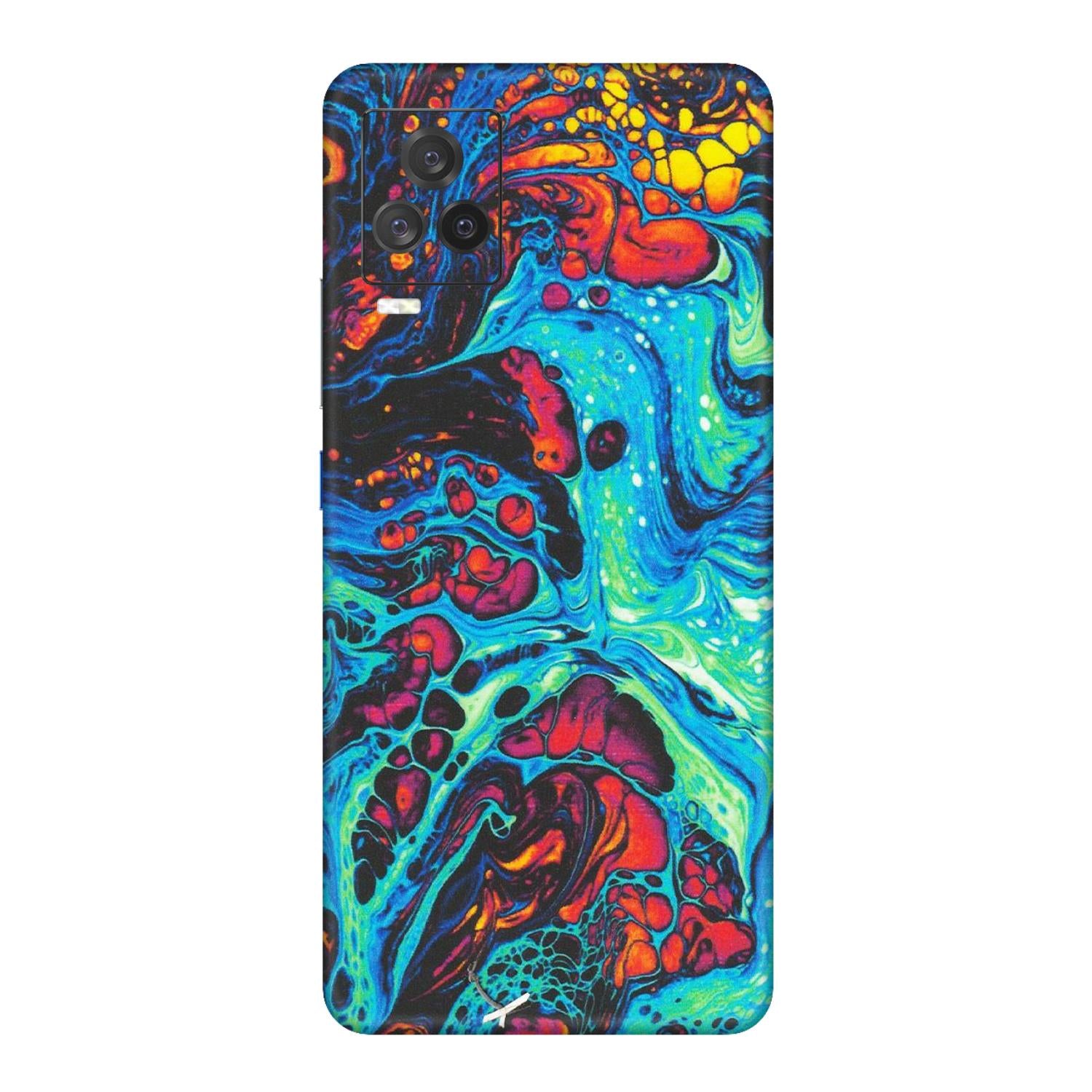 IQOO Phone Skins (All Models) - Majestic Galactic Marbel - Matte Finish (M-85) IQOO 7 Legend