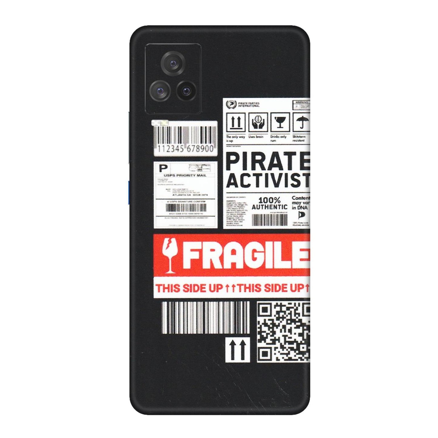 IQOO Phone Skins (All Models) - Handle With Care - Matte Finish (M-99) IQOO 7 Legend