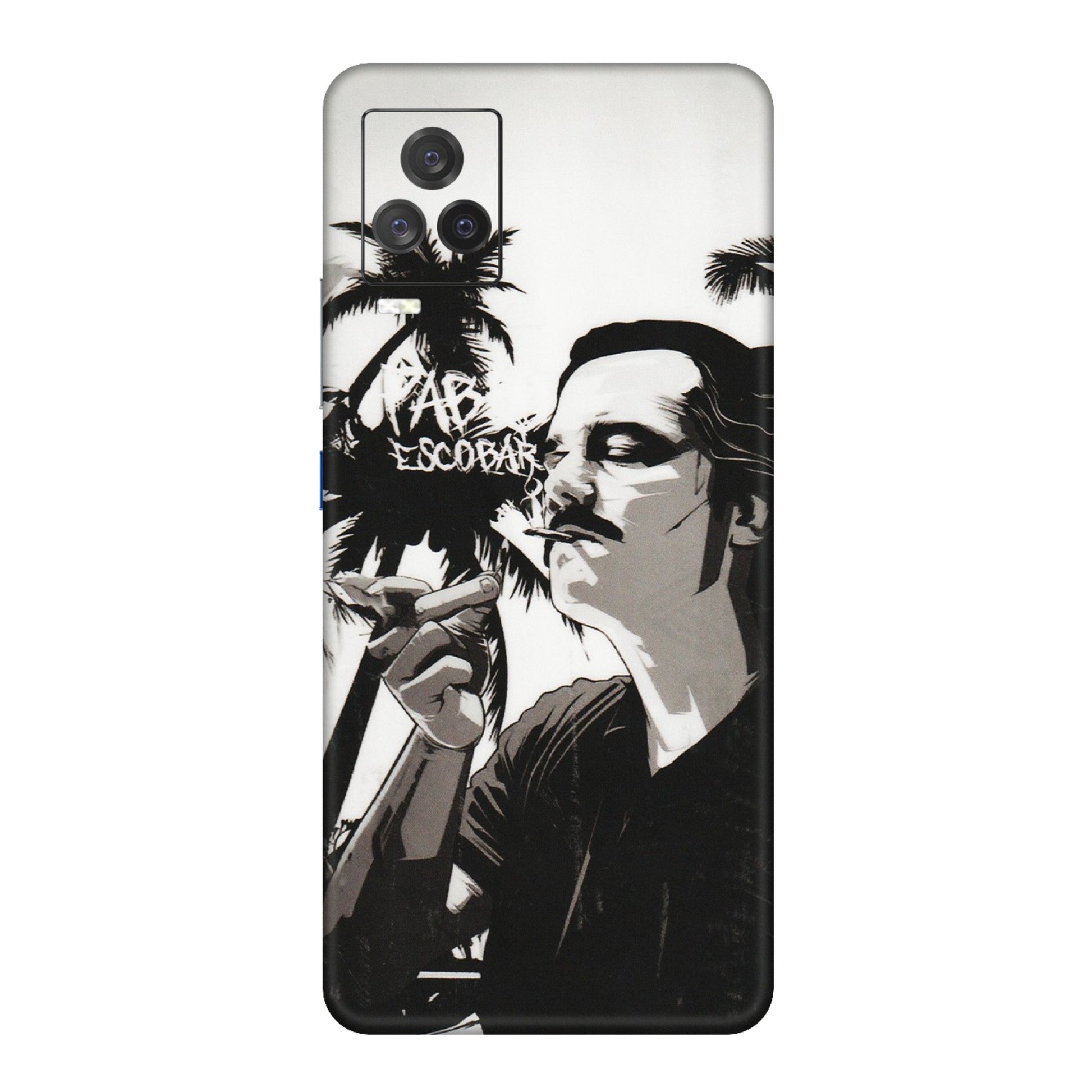 IQOO Phone Skins (All Models) - Pab Escobar - Transparent Finish (T-05) IQOO 7 Legend