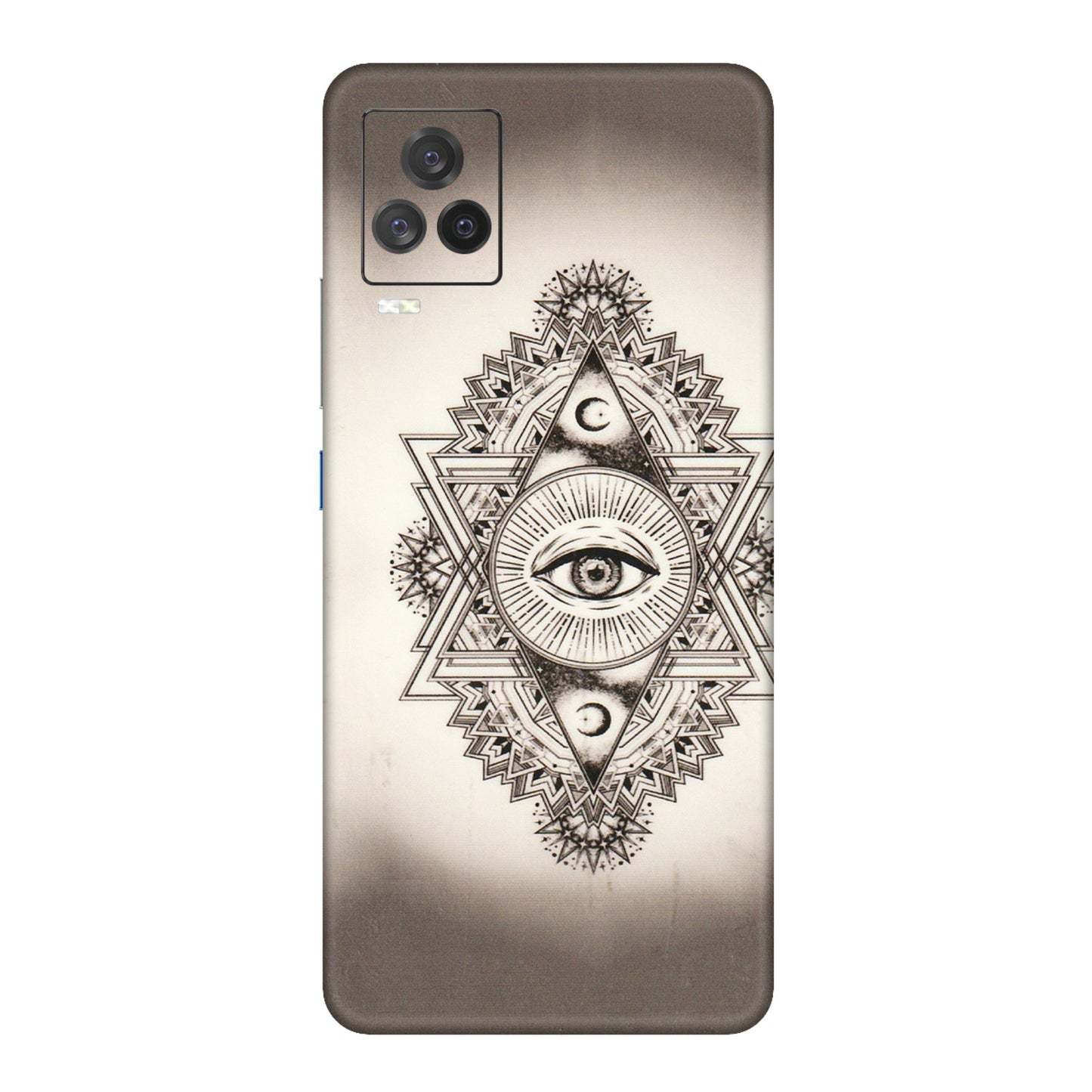 IQOO Phone Skins (All Models) - Illuminati Great Eye - Transparent Finish (T-14) IQOO 7 Legend