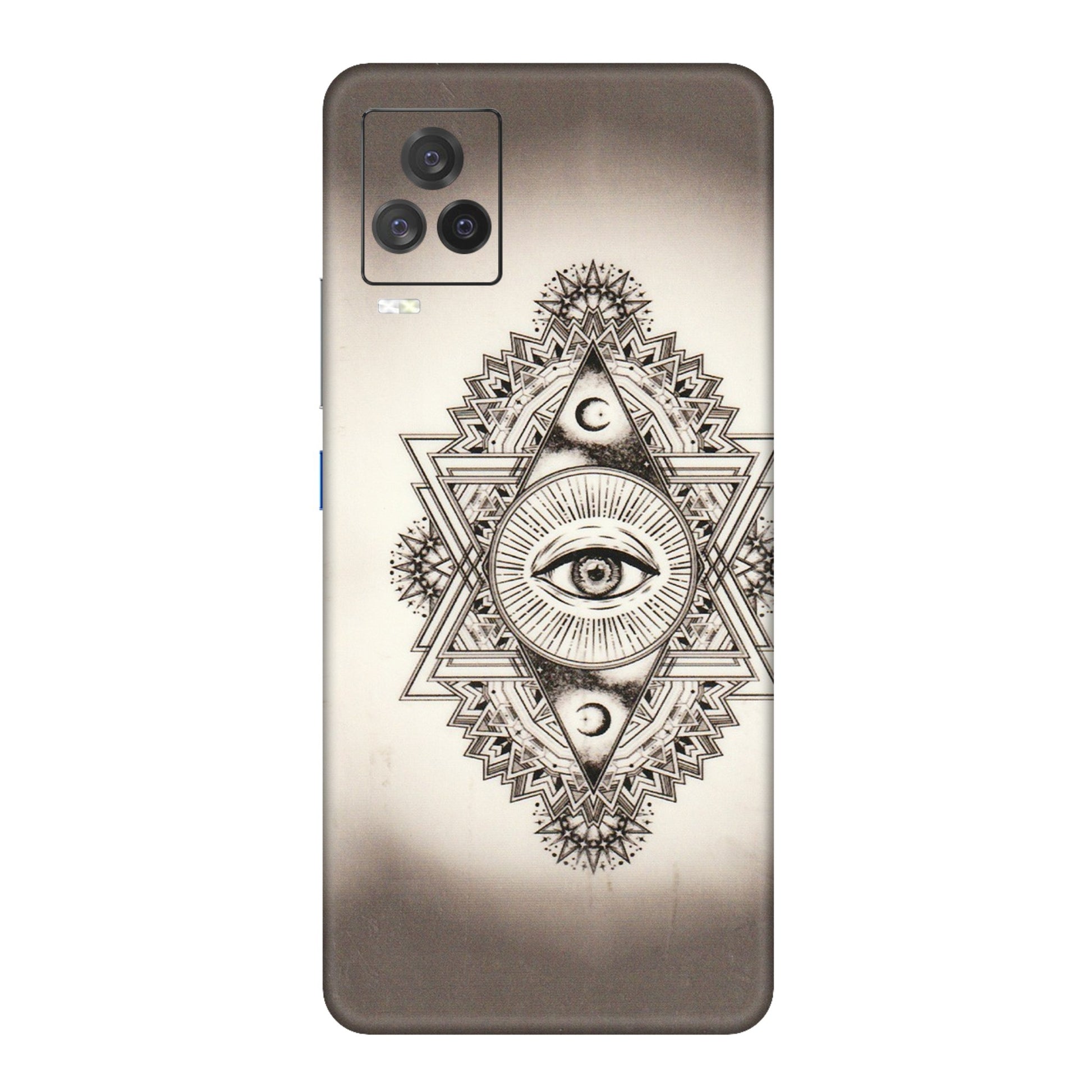IQOO Phone Skins (All Models) - Illuminati Great Eye - Transparent Finish (T-14) IQOO 7 Legend