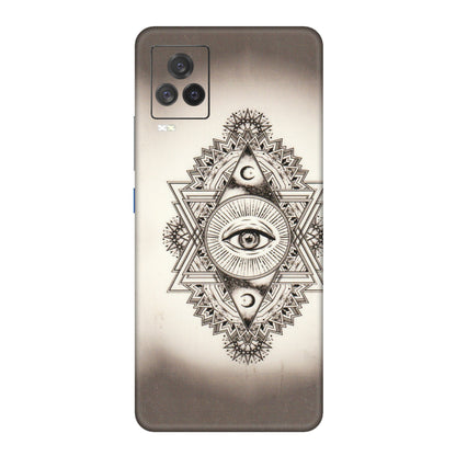 IQOO Phone Skins (All Models) - Illuminati Great Eye - Transparent Finish (T-14) IQOO 7 Legend