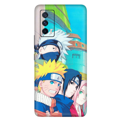 IQOO Phone Skins (All Models) - Team Minato And Kakashi - Matte Finish (M-101) IQOO 7