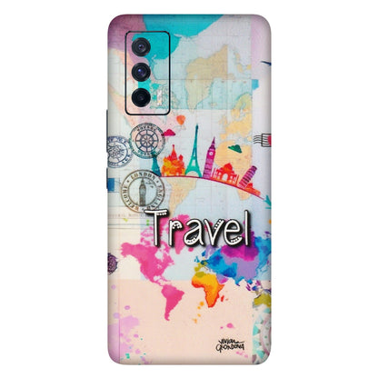 IQOO Phone Skins (All Models) - Travel The Wonders - Matte Finish (M-108) IQOO 7