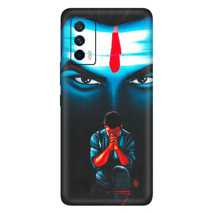 IQOO Phone Skins (All Models) - Mahakal Bhakt - Matte Finish (M-112) IQOO 7