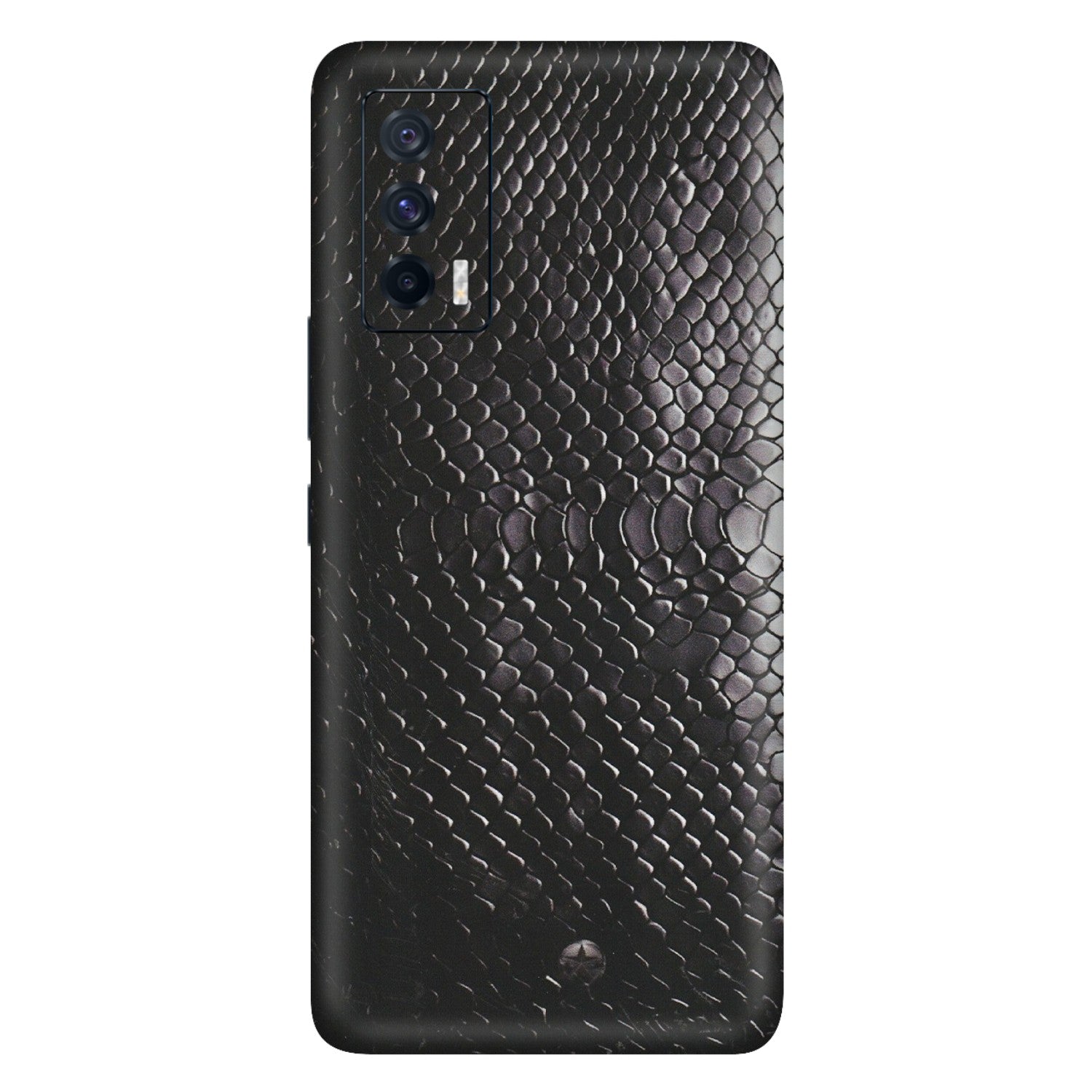 IQOO Phone Skins (All Models) - Black Snack Leather - Matte Finish (M-147) IQOO 7