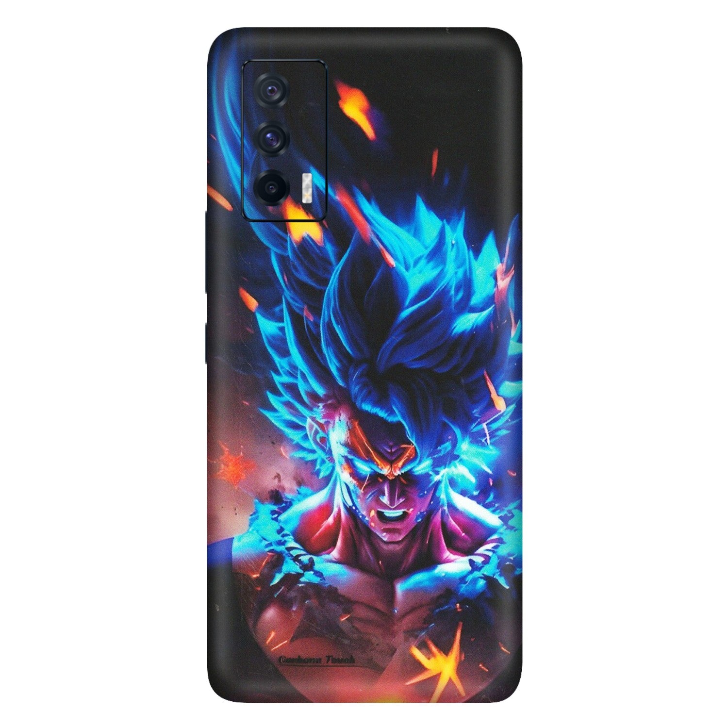 IQOO Phone Skins (All Models) - Angry Goku Dragon Ball Anime - Matte Finish (M-150) IQOO 7