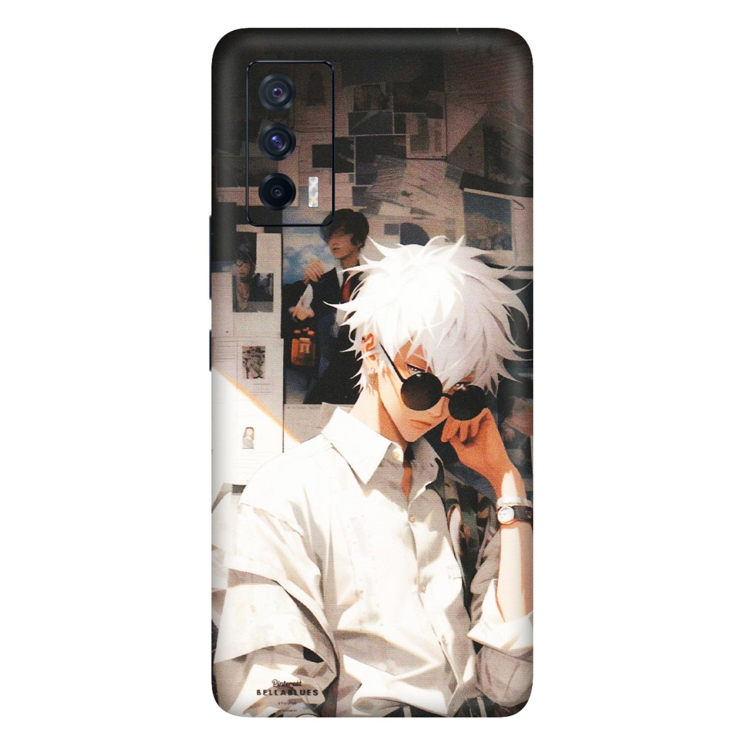 IQOO Phone Skins (All Models) - Gojo Satoru Jujustu Kaisen Anime - Matte Finish (M-156) IQOO 7