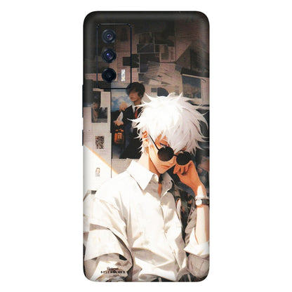 IQOO Phone Skins (All Models) - Gojo Satoru Jujustu Kaisen Anime - Matte Finish (M-156) IQOO 7