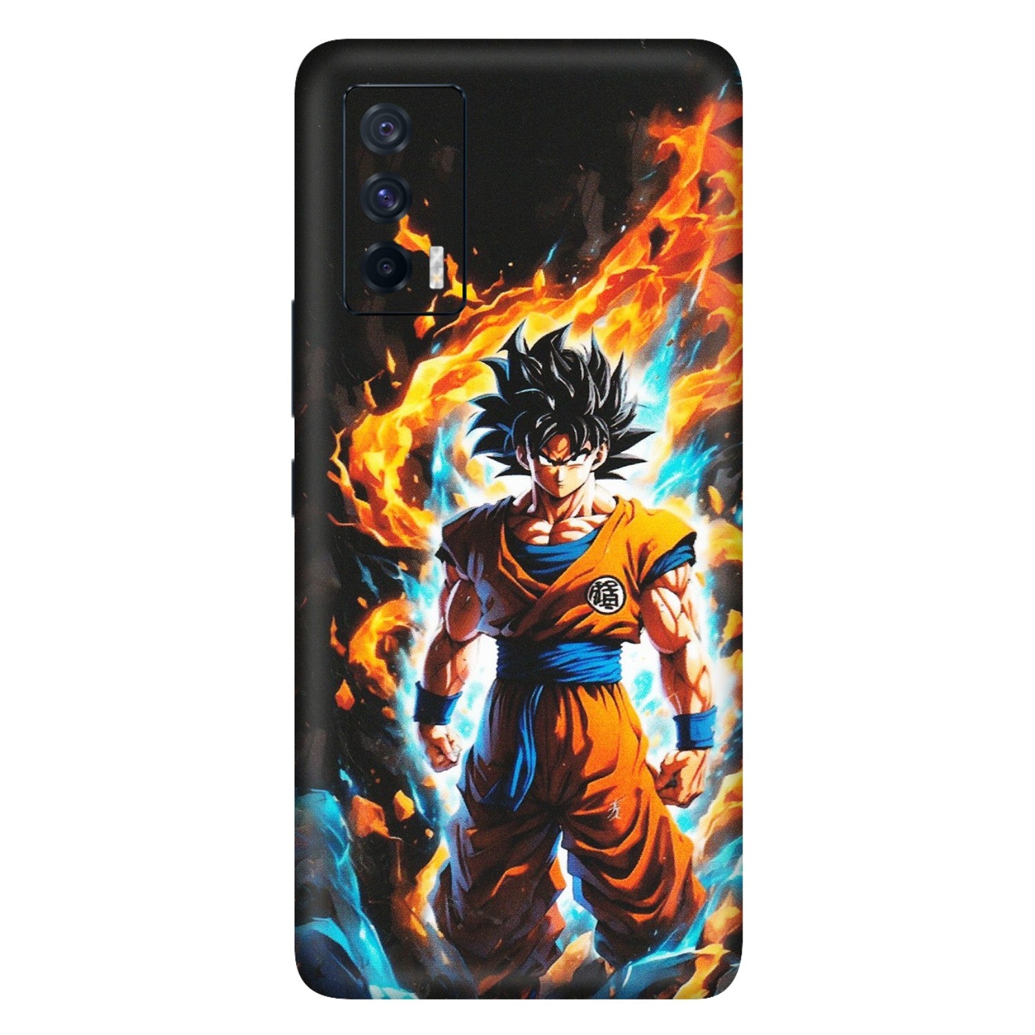 IQOO Phone Skins (All Models) - Goku Transformation Anime - Matte Finish (M-159) IQOO 7