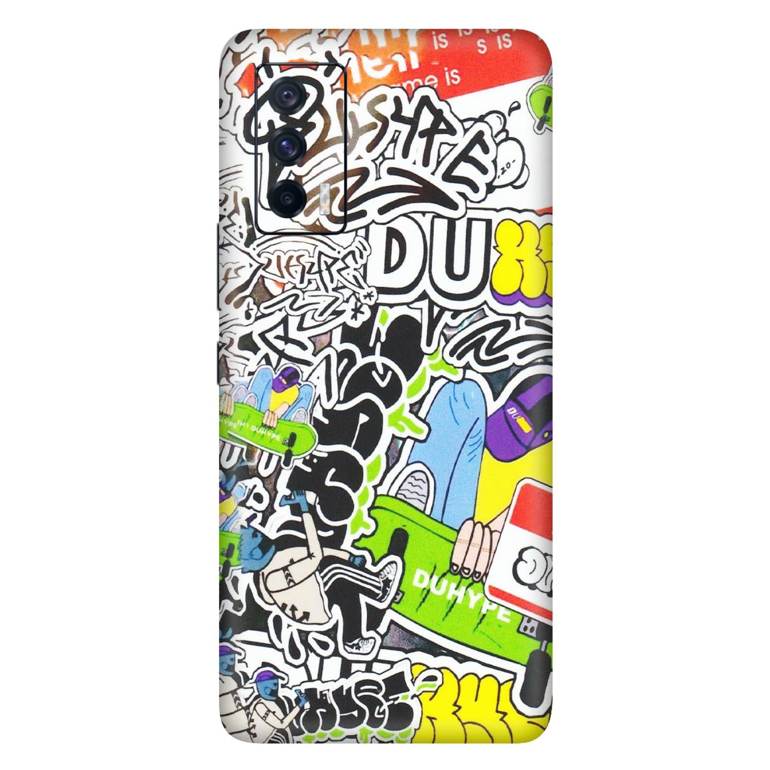 IQOO Phone Skins (All Models) - Dope Graffiti - Matte Finish (M-61) IQOO 7
