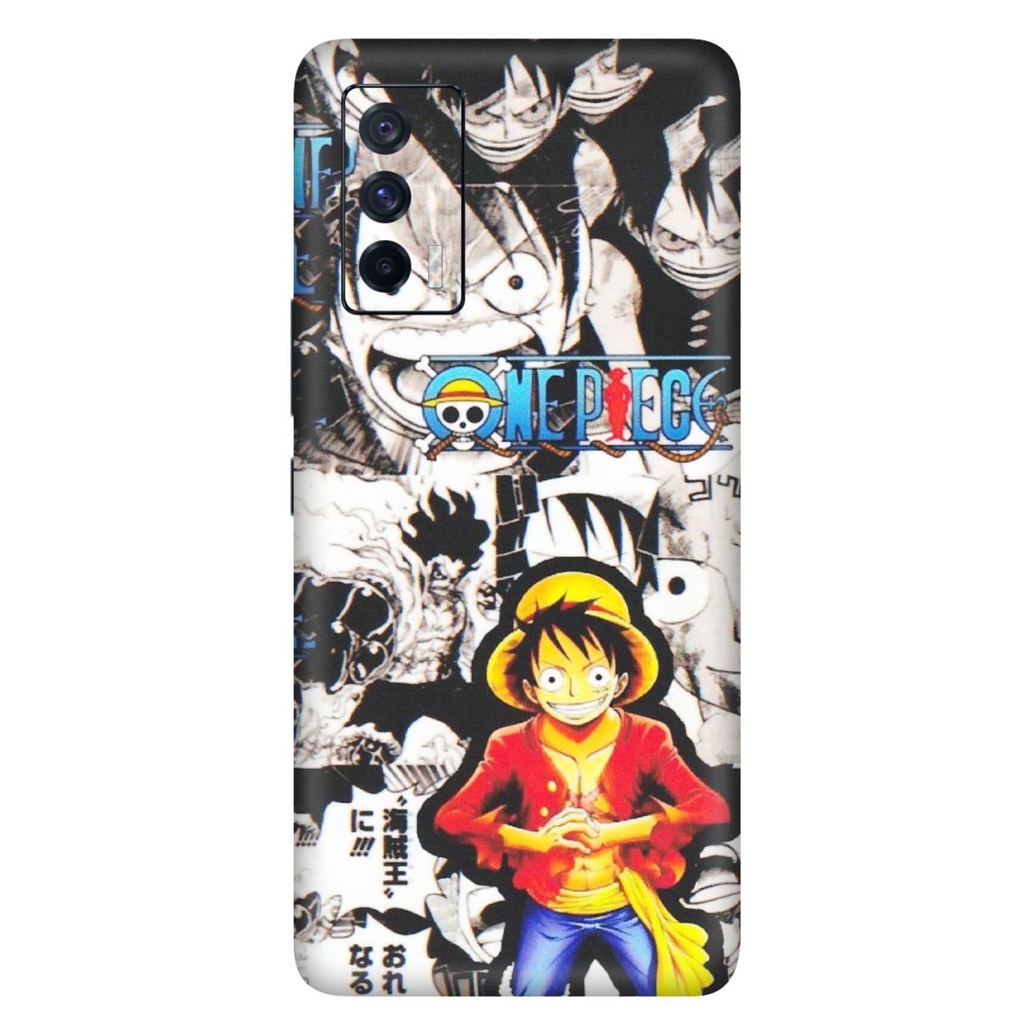 IQOO Phone Skins (All Models) - One Piece B&W - Matte Finish (M-63) IQOO 7