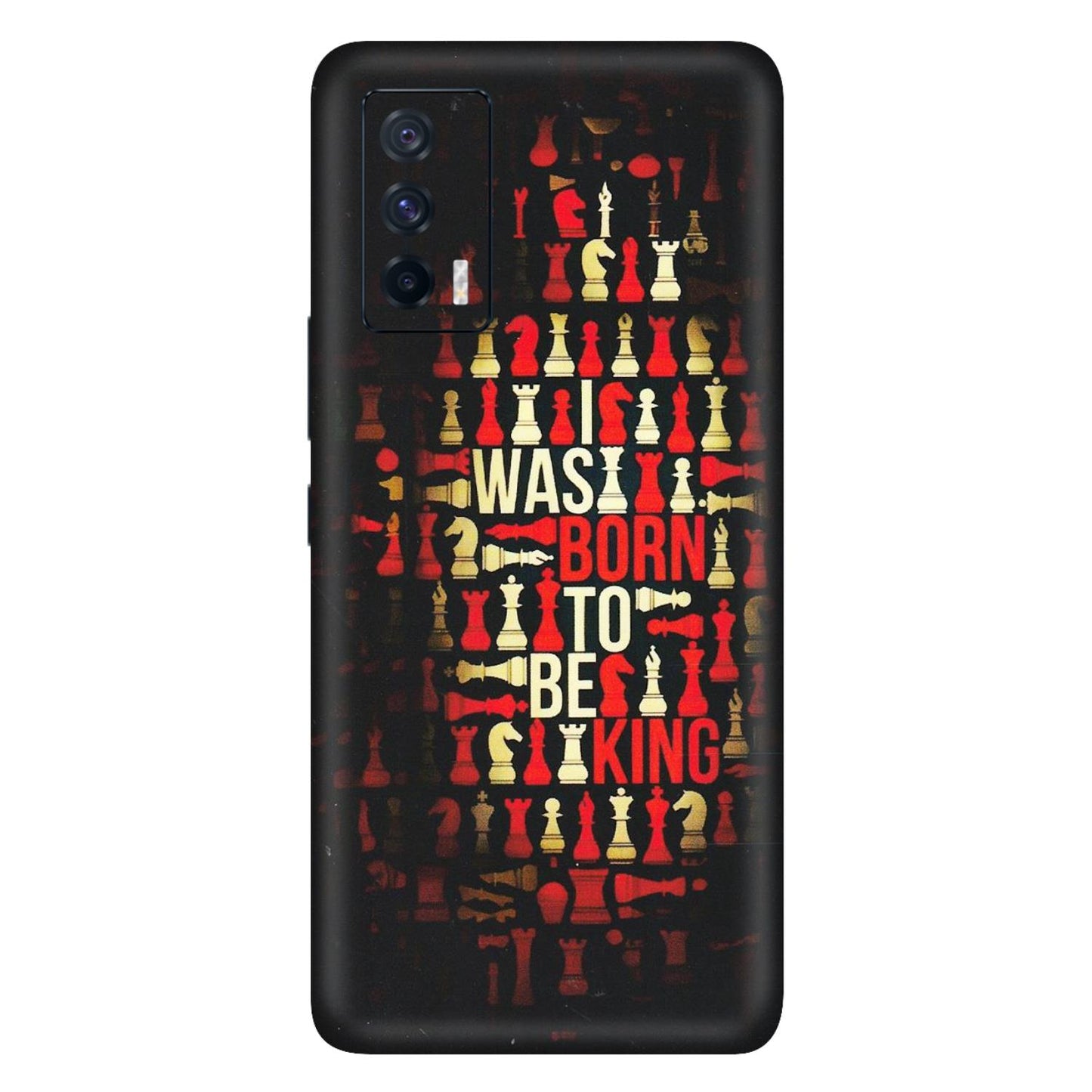 IQOO Phone Skins (All Models) - Born To Be King - Matte Finish (M-73) IQOO 7