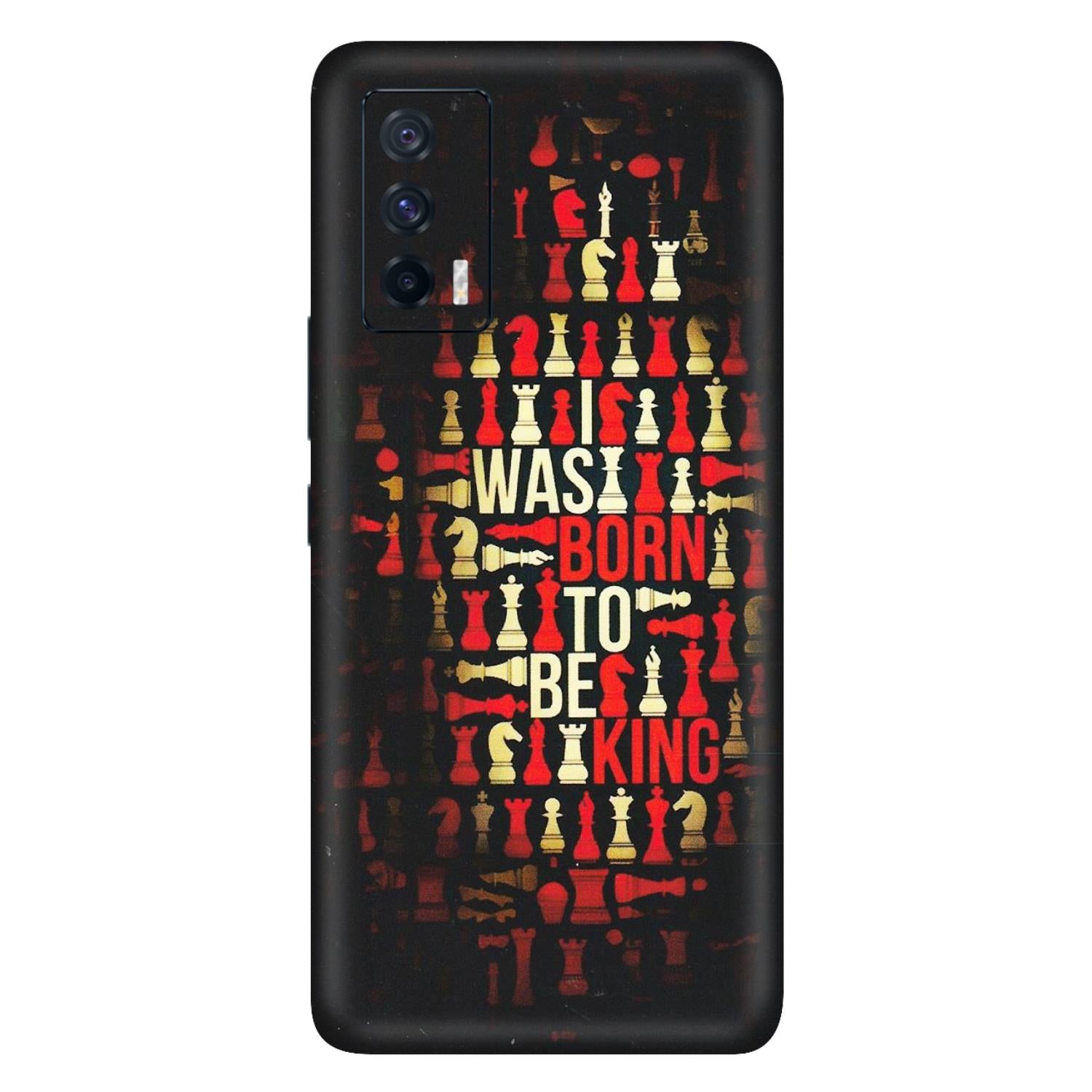 IQOO Phone Skins (All Models) - Born To Be King - Matte Finish (M-73) IQOO 7