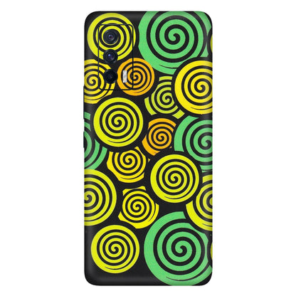 IQOO Phone Skins (All Models) - Crazy Spiral - Matte Finish (M-91) IQOO 7