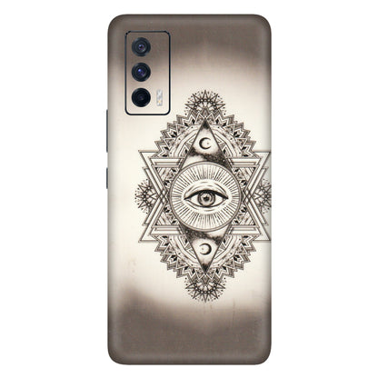 IQOO Phone Skins (All Models) - Illuminati Great Eye - Transparent Finish (T-14) IQOO 7