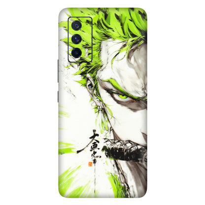 IQOO Phone Skins (All Models) - Roro Taku Anime - Transparent Finish (T-18) IQOO 7