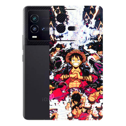 IQOO Phone Skins (All Models) - Luffy Anime Character - 3D Embossed Finish (L-203) IQOO 9T