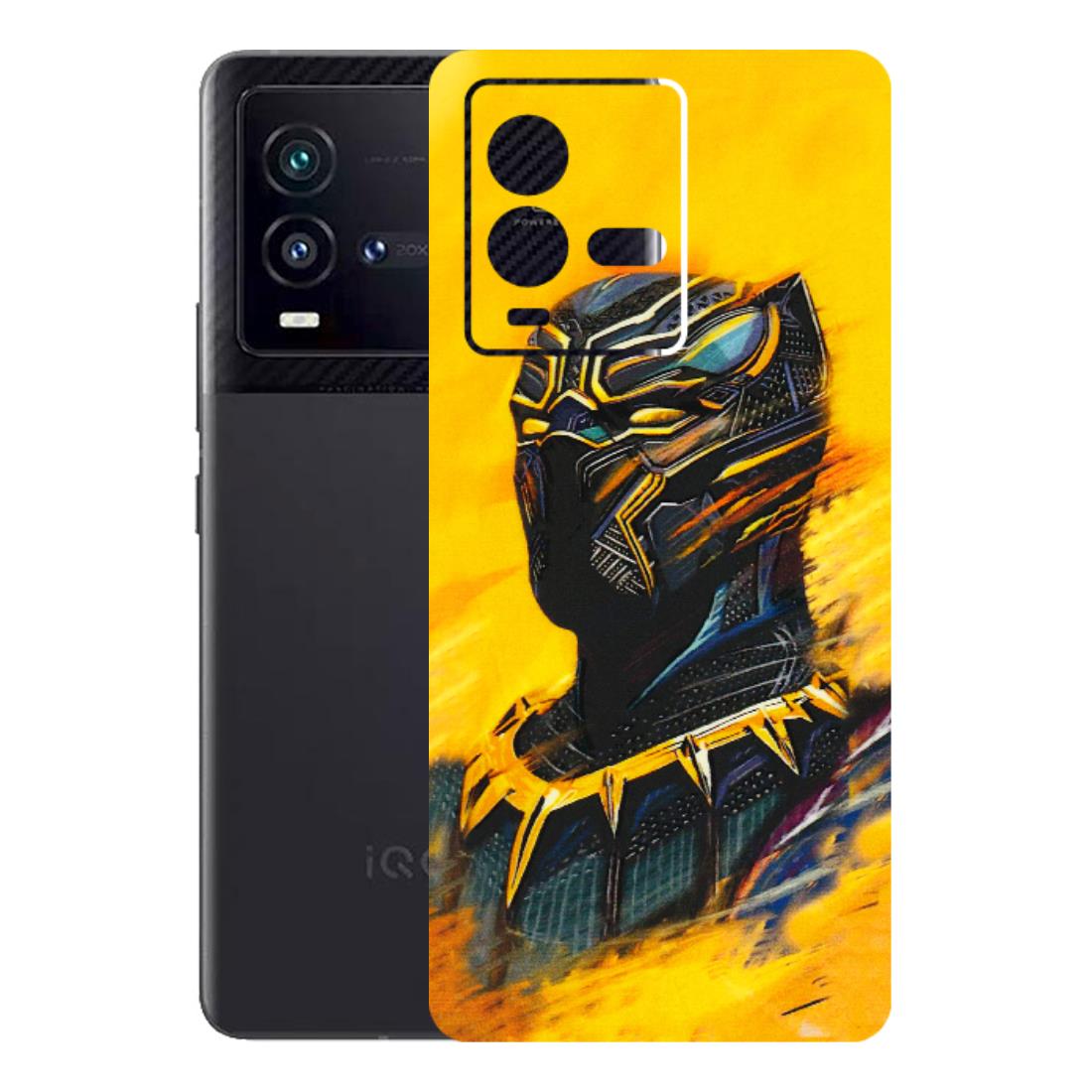 IQOO Phone Skins (All Models) - Yellow Panther - 3D Embossed Finish (L-54) IQOO 9T