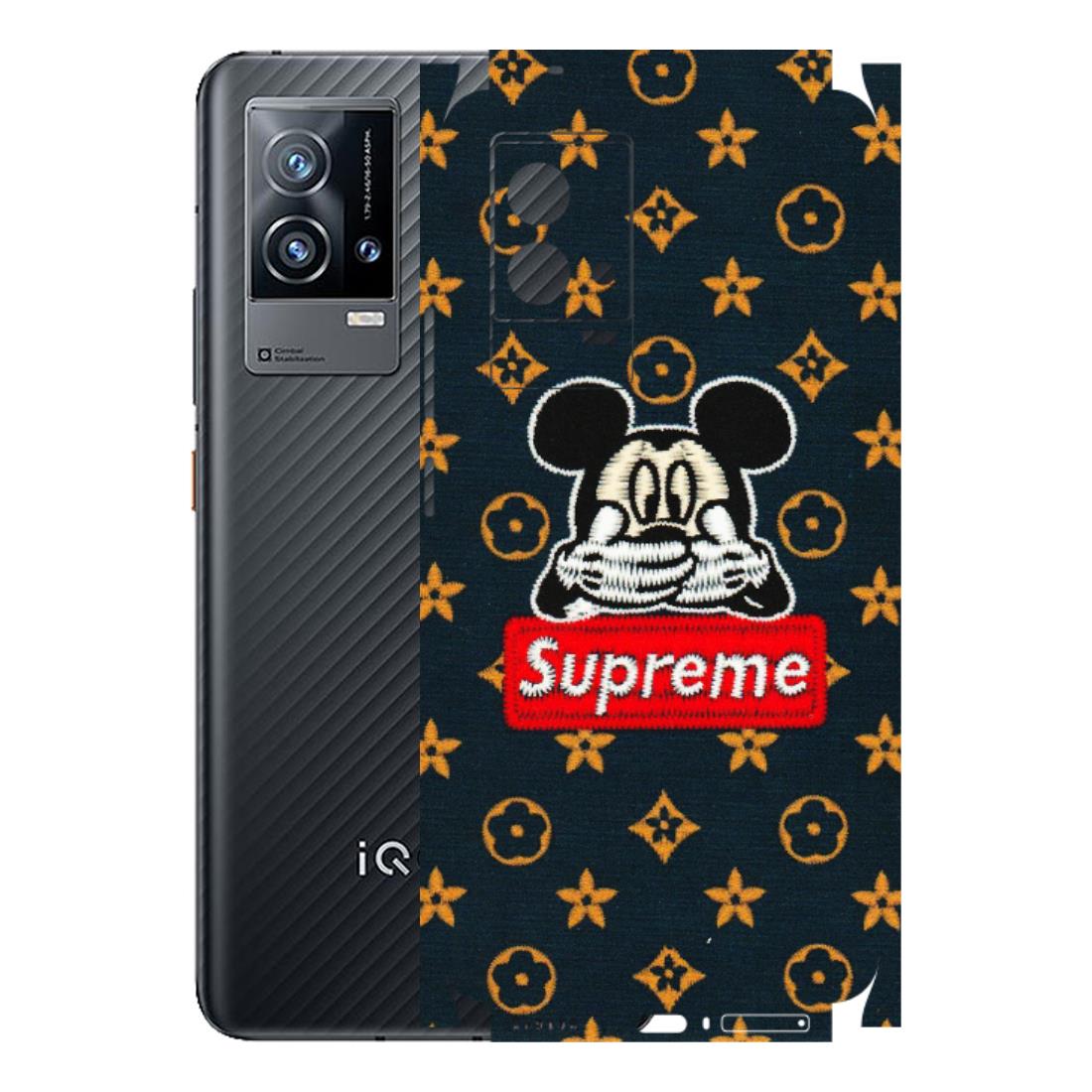IQOO Phone Skins (All Models) - Mickey Supreme - Matte Finish (M-83) IQOO 9 5G