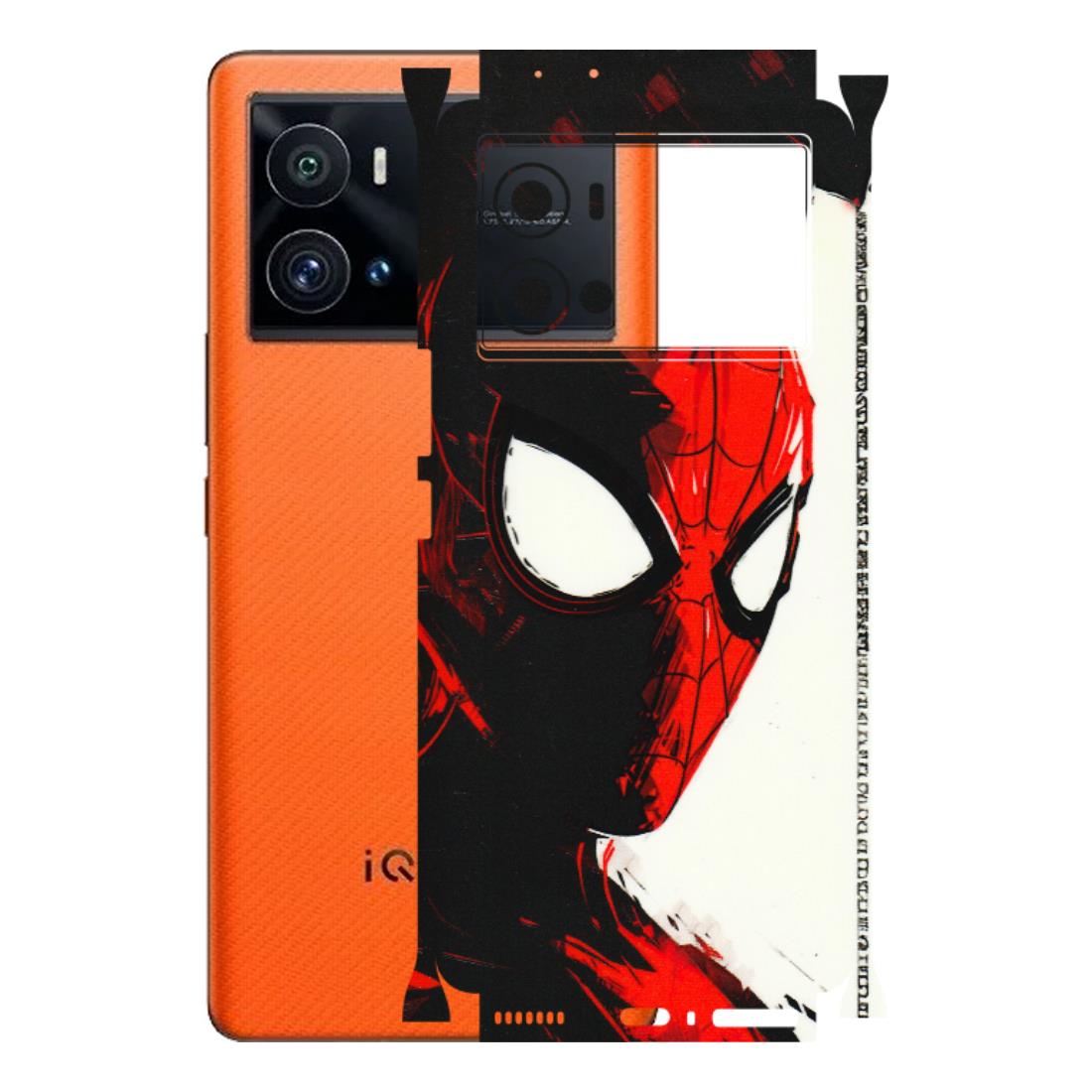 IQOO Phone Skins (All Models) - Spiderman Killer Face - 3D Embossed Finish (L-17) IQOO 9 Pro 5G
