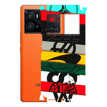 IQOO Phone Skins (All Models) - Multi Designer Brands - 3D Embossed Finish (L-187) IQOO 9 Pro 5G