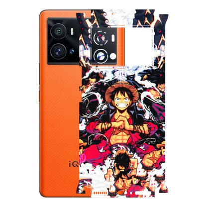 IQOO Phone Skins (All Models) - Luffy Anime Character - 3D Embossed Finish (L-203) IQOO 9 Pro 5G