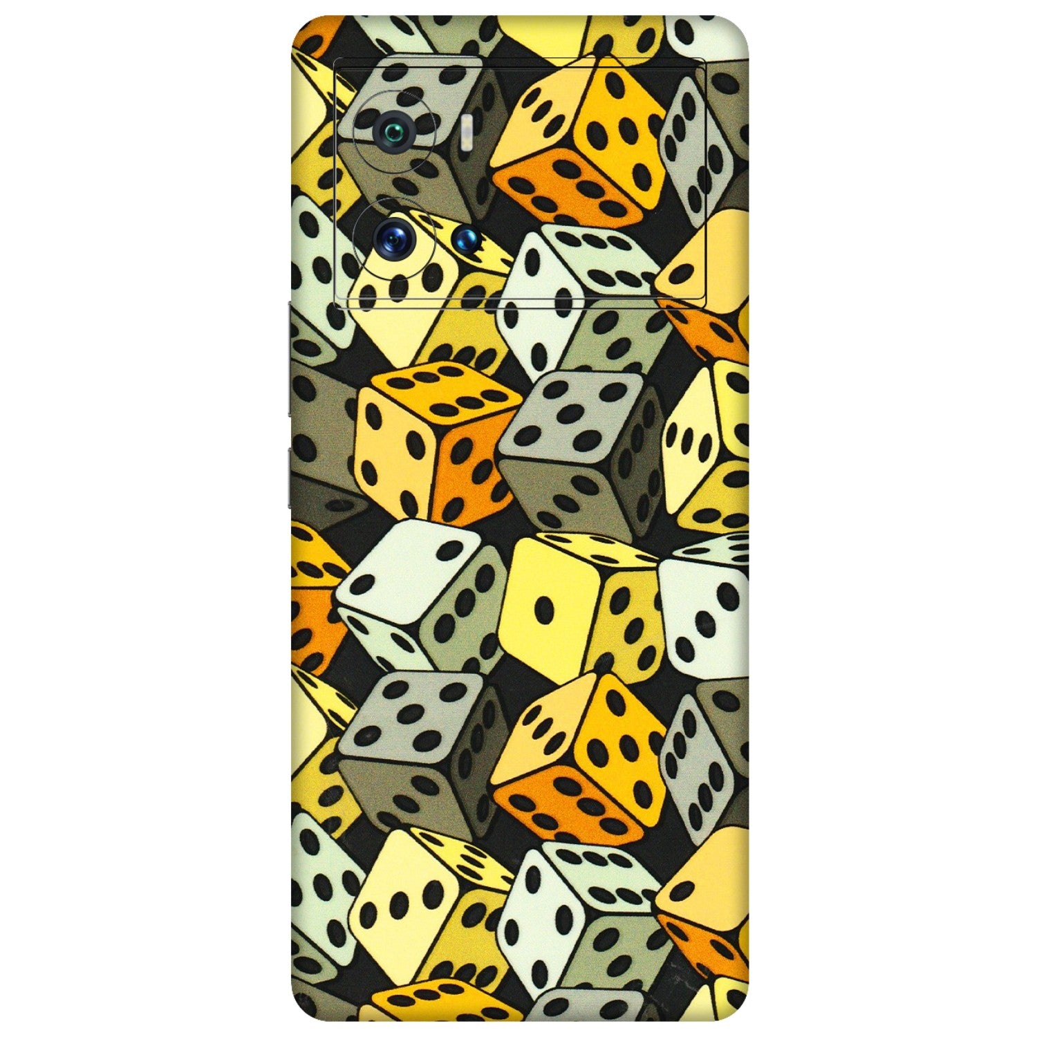 IQOO Phone Skins (All Models) - Dices Of Life - 3D Embossed Finish (L-04) IQOO 9 Pro 5G