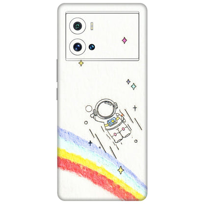 IQOO Phone Skins (All Models) - Milkyway Astronaut - 3D Embossed Finish (L-110) IQOO 9 Pro 5G