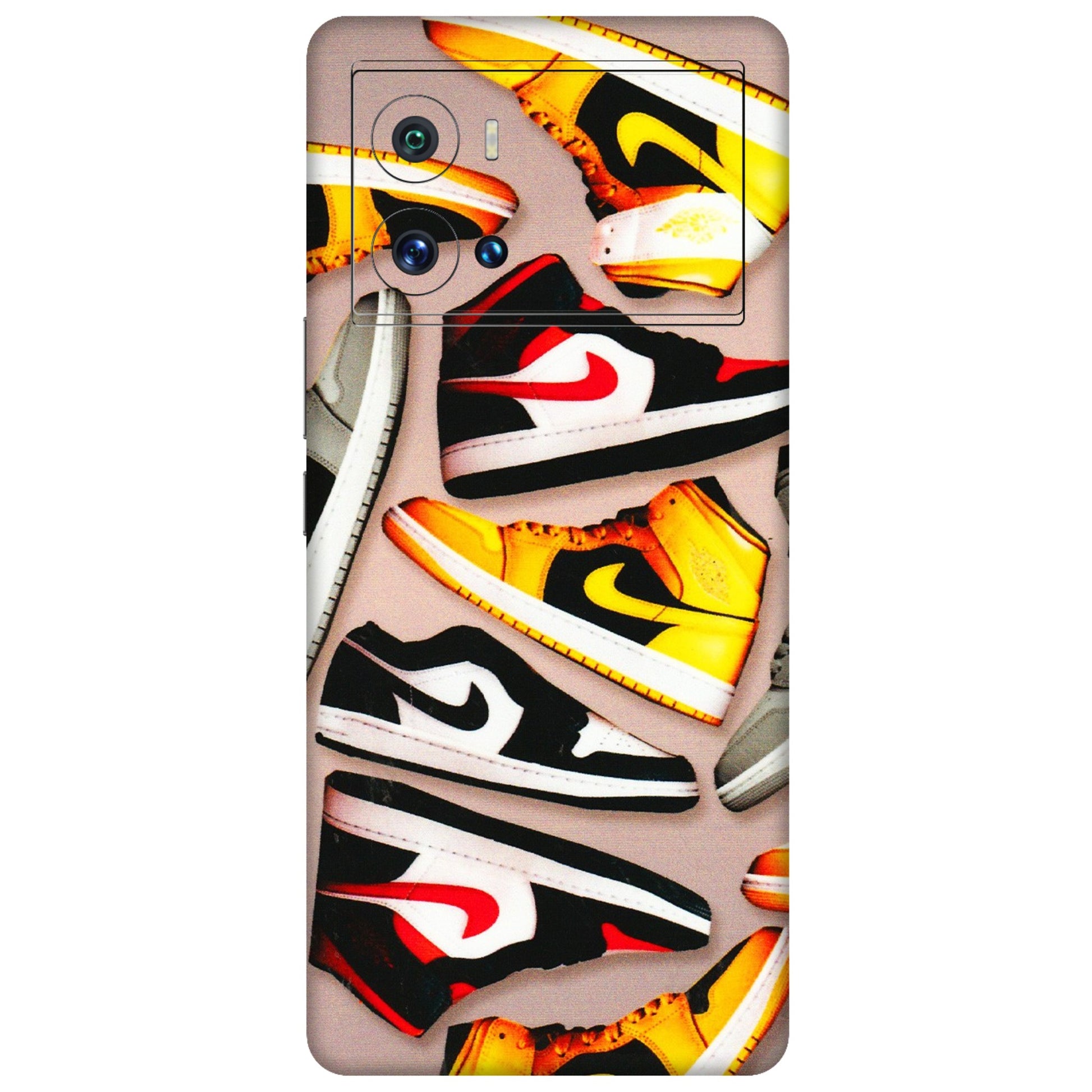 IQOO Phone Skins (All Models) - Sneaker Lover - 3D Embossed Finish (L-135) IQOO 9 Pro 5G